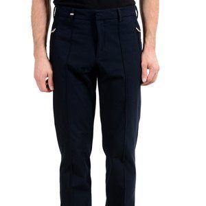 Versace Collection Men's Navy Blue Casual Pants